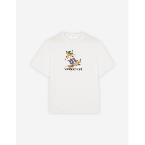 [당일배송] 위너스애비뉴 메종키츠네 DRESSED FOX EASY TEE-SHIRT (KM00103KJ0008-P100)(드레스드 폭스 이지 티셔츠)