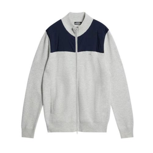 [국내배송] 제이린드버그 남성 브릿지 니트 하이브리드 스웨터 AMKW09400 U199