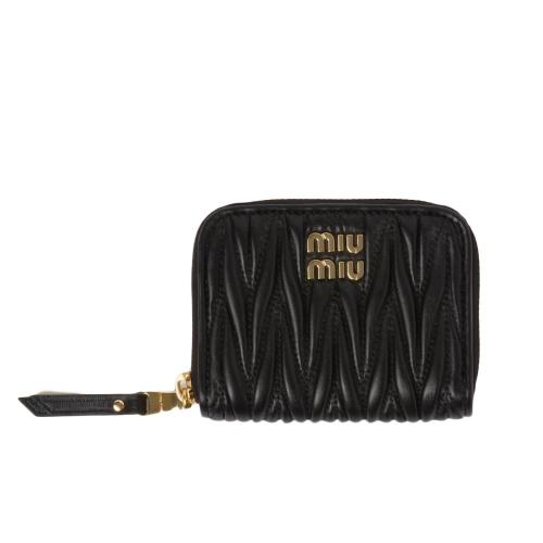 24SS 미우미우 마테라쎄 나파 동전지갑 5MM268