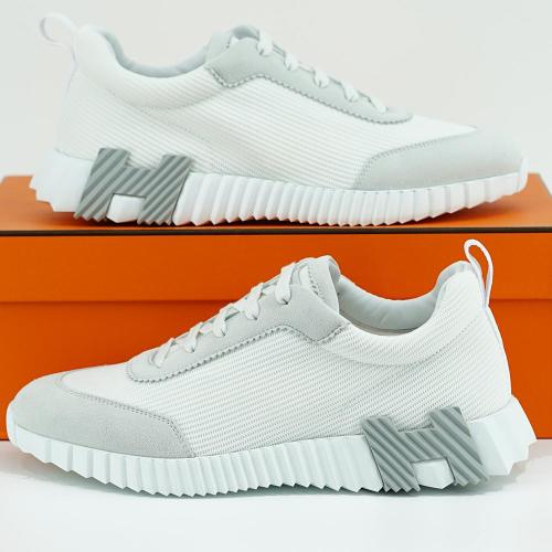 에르메스 바운싱 스니커즈 남성 메쉬 화이트 H231764ZH90