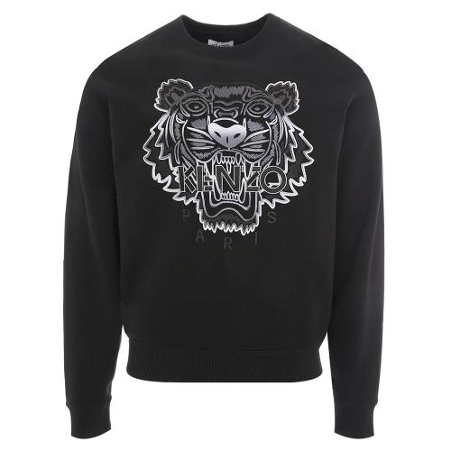 [국내/당일]5SW116 4XG 99 겐조 타이거 자수 블랙 맨투맨