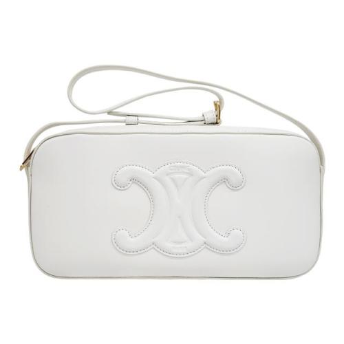 [논현 더팩토리](당일) 24SS 셀린느 트리오페 카메라 숄더백 화이트 (199183DU3 01BC)