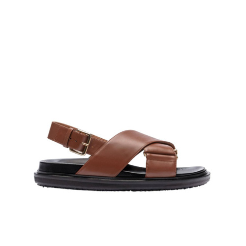 마르니 퍼스벳 샌들 브라운 여성 FBMS005201 P3614 00M29