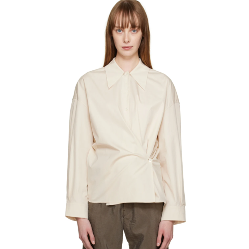 [국내배송] 23ss 르메르 스트레이트 칼라 트위스티드 셔츠 SH1032 LF588 507