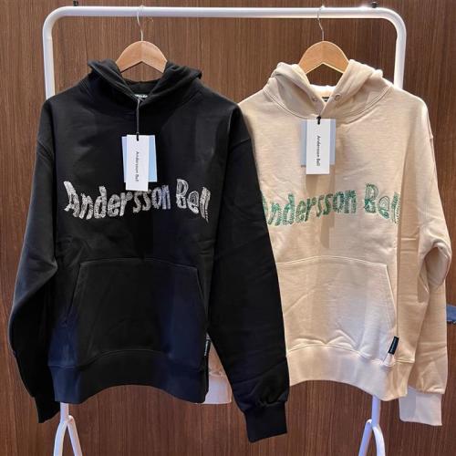 [킥샵/당일] 앤더슨벨 유니섹스 엠브로더리 후디 ATB898U