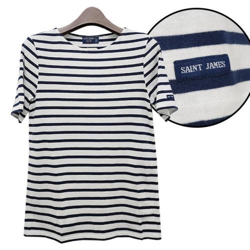 [더팩토리 논현](당일) 세인트 제임스 남녀공용 LEVANT 반팔 (9863 NEIGE MARINE)