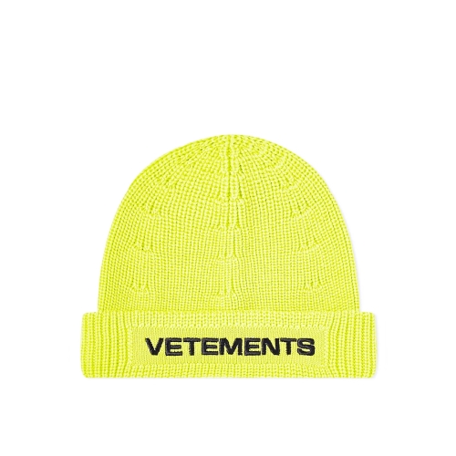 [클로딩캡슐] 자수로고 비니 네온블랙 UA52KN300Y