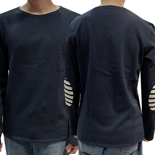 [논현 더팩토리](당일) 세인트 제임스 엘보 패치 긴팔티 (0844 NAVY)