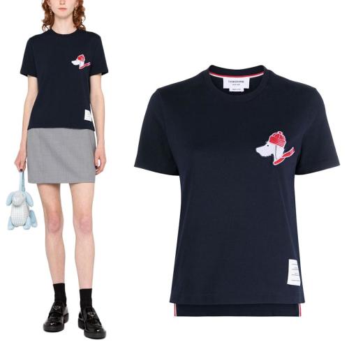 24SS 톰브라운 페스티브 헥터 반팔티 FJS166E