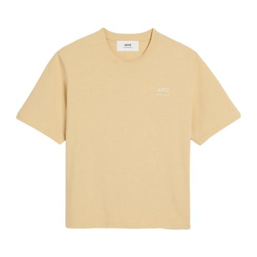[국내배송] 아미 24S/S 로고 프린트 오가닉 코튼 반팔 티셔츠  UTS024