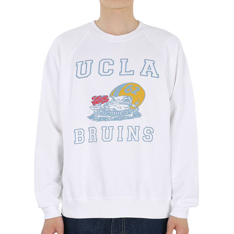 디몬트 23 S/S 와일드동키 공용 브루인스 맨투맨(화이트) FR-BRUINS WD018