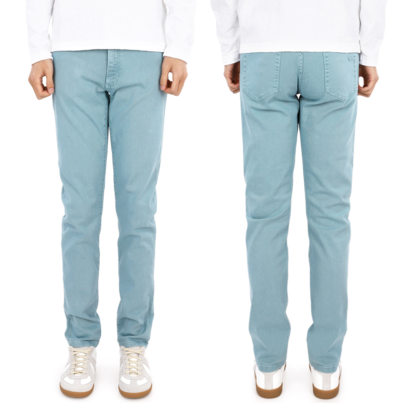 디몬트 23 F/W 에르메네질도제냐 남성 스트레이트 데님 팬츠(블루) UBI45A5 CITYX 513