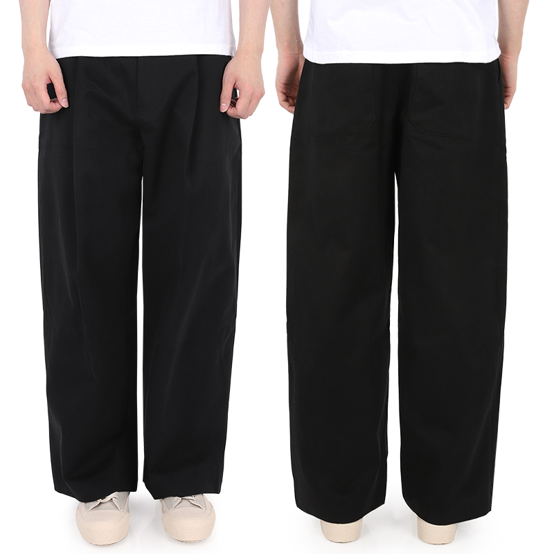 디몬트 23 S/S 스튜디오니콜슨 남성 소르테 팬츠(블랙) SORTE SNM 351 PEACHED TWILL