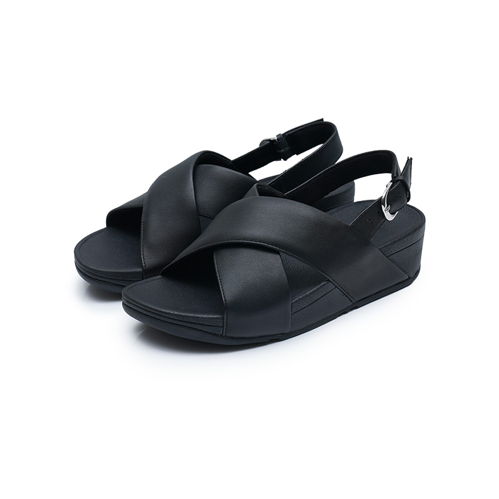 핏플랍 루루 크로스 샌들 블랙 K03-001