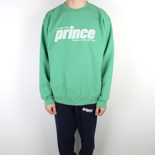 [클로딩캡슐] 프린스 맨투맨 그린 CR521KE