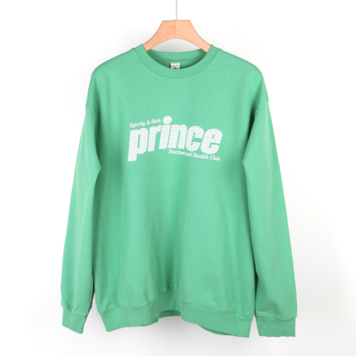 [클로딩캡슐] 여성 프린스 맨투맨 그린 CR521KE