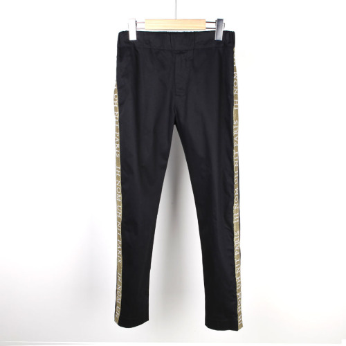 [클로딩캡슐] 여성 사이드골드 트레이닝팬츠 블랙 MDS18611 013