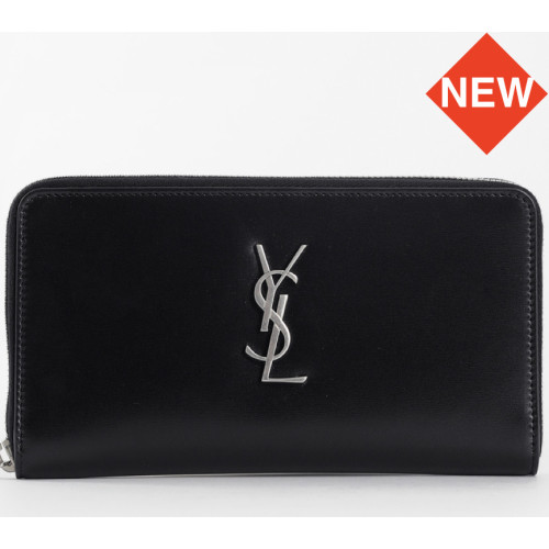 [벨이탈리아] 당일발송 생로랑5298990SX0E실버 모노그램 장지갑