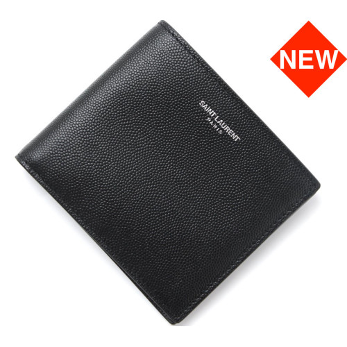 [벨이탈리아] 당일발송 생로랑396307D49DE캐비어 반지갑