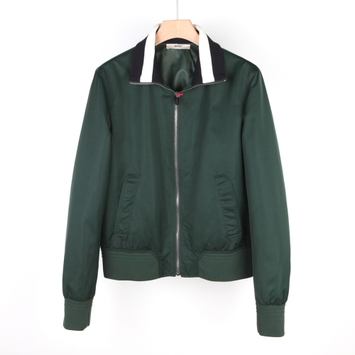 [클로딩캡슐] 카라삼선 바람막이 그린 M3BA178F9S080