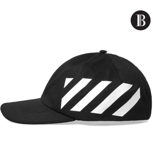 [벨이탈리아] 당일발송 오프화이트 디아고날 야구 모자