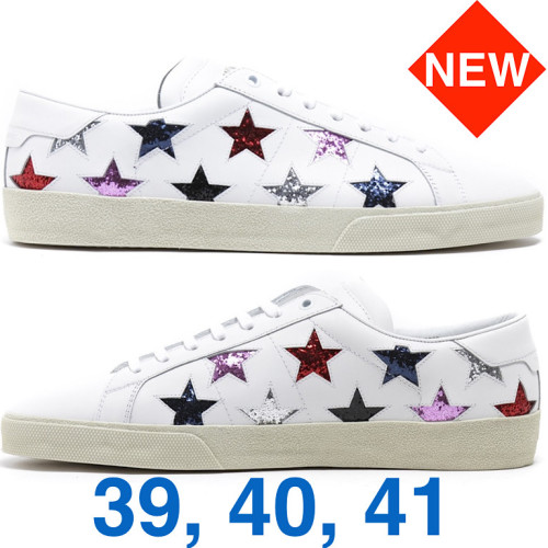 [벨이탈리아]★당일발송★생로랑458869CN620시그니쳐 스타패치 로우탑