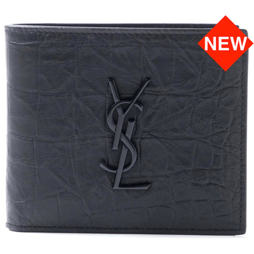 [벨이탈리아]★당일발송★생로랑453276c9h0u블랙 로고 반지갑