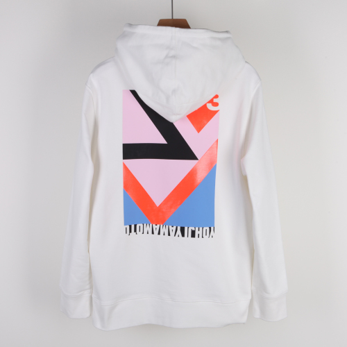 [클로딩캡슐] 멀티그래픽 로고후드 화이트 FS5597