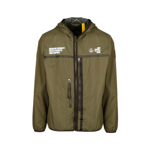 몽클레어 ORKHON 지니어스 1952 빅로고 윈드브레이커 카키 남성 1A71210 53A5G 830