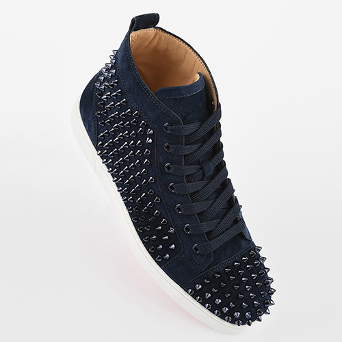 크리스찬루부탱 3101212 루이 하이탑 스니커즈(네이비) 3101212 V088