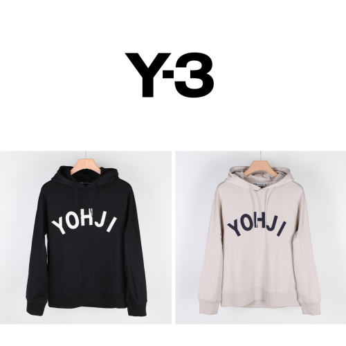 [클로딩캡슐] YOHJI로고 후드 2COL FJ044