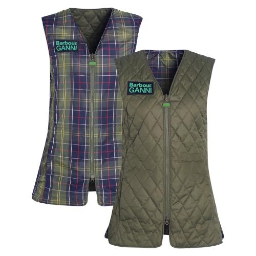 [당일배송]위너스애비뉴 바버 ZoZ X 가니 리버시블 베티 라이너 카키 LLI0015GN51