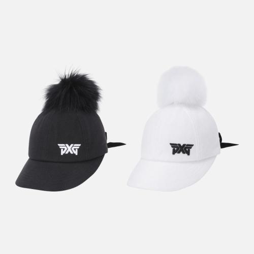 [국내배송] 쇼핑백 선물포장 PXG 골프 여성 폭스 퍼 리본 캡