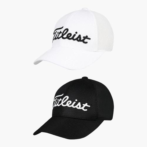 [국내배송] 쇼핑백 선물포장 타이틀리스트 골프 남성 매쉬 캡 모자