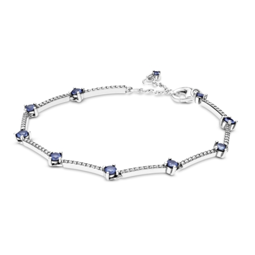 [당일배송] 판도라 스파클링 파베 바 브레이슬릿 599217C01