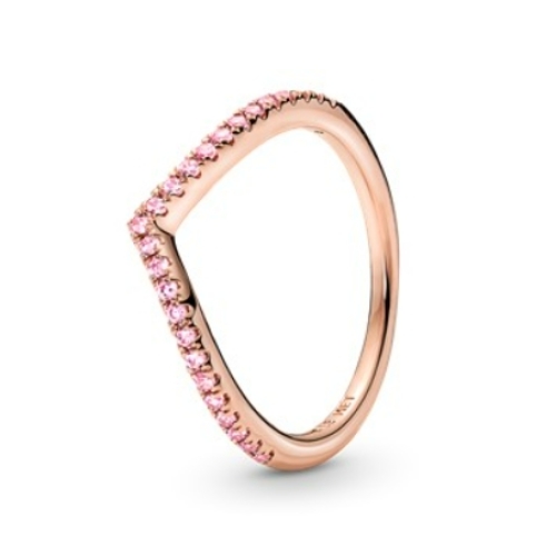 [당일배송] 판도라 타임리스 위시 스파클링 핑크 링 186316C02