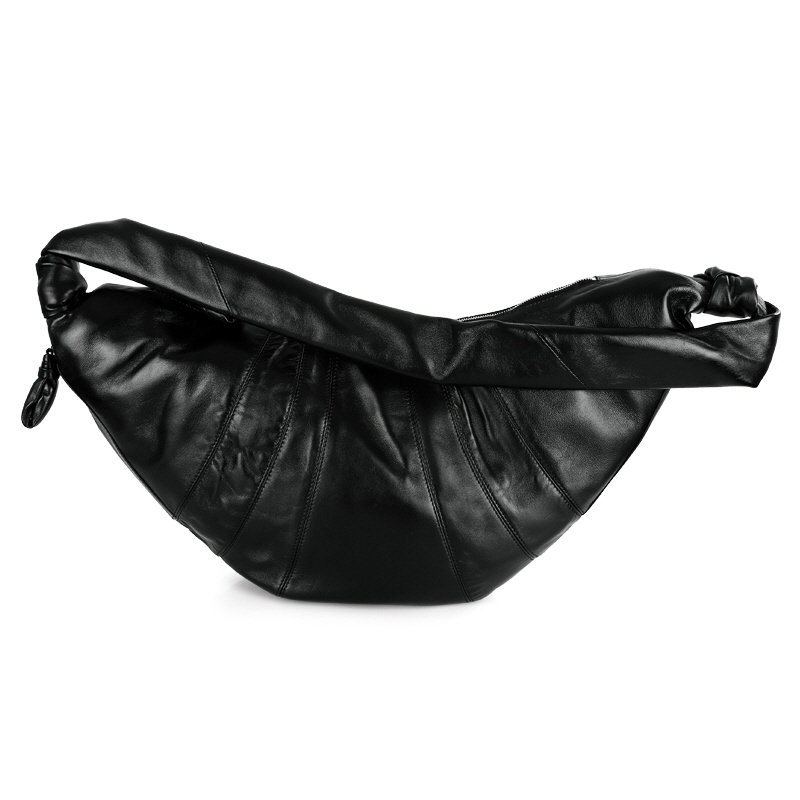 디몬트 24 S/S 르메르 라지 크루아상 레더 크로스 숄더백(블랙) BG0000 LL095 BK999