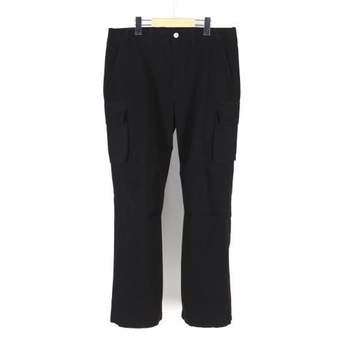 [클로딩캡슐] 23FW 마운트 카고 팬츠 블랙 캔버스 M4234MBC