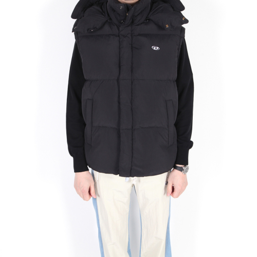 [클로딩캡슐] 23FW W-ROLFYS-SL 패딩 베스트 블랙 A10602