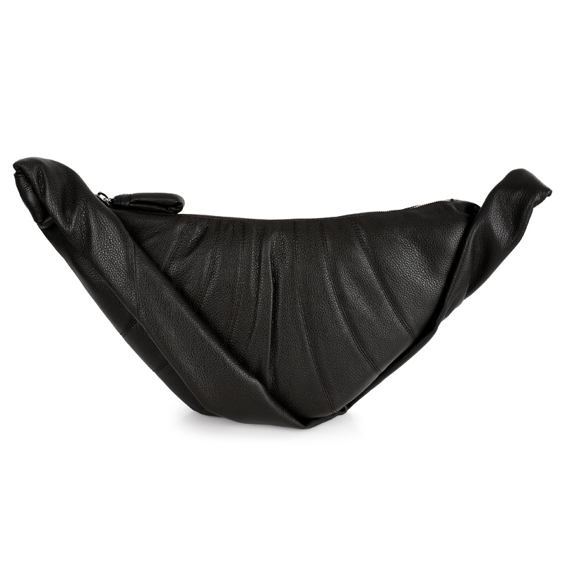 디몬트 24 S/S 르메르 크루아상 레더 미디움 숄더 범백(다크초콜렛) BG0001 LL0018 BR490