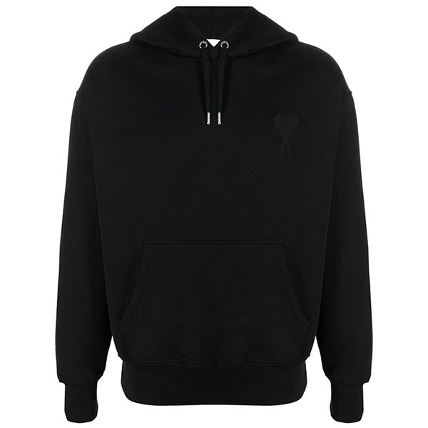 아미 빅하트 오버핏 후드티 A21HJ058 747 블랙