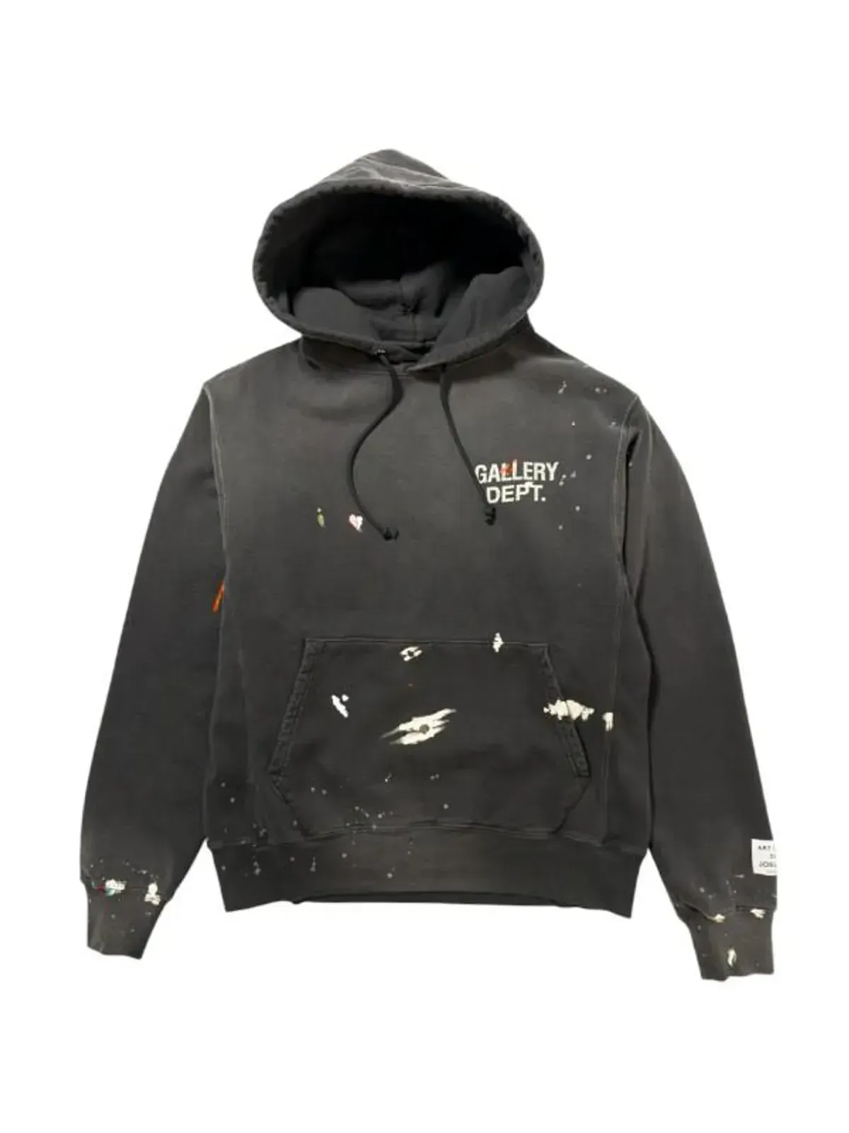 [라이크어스타] 25FW 갤러피디파트먼트 GD 페인트 로고 후드 GPH 50044