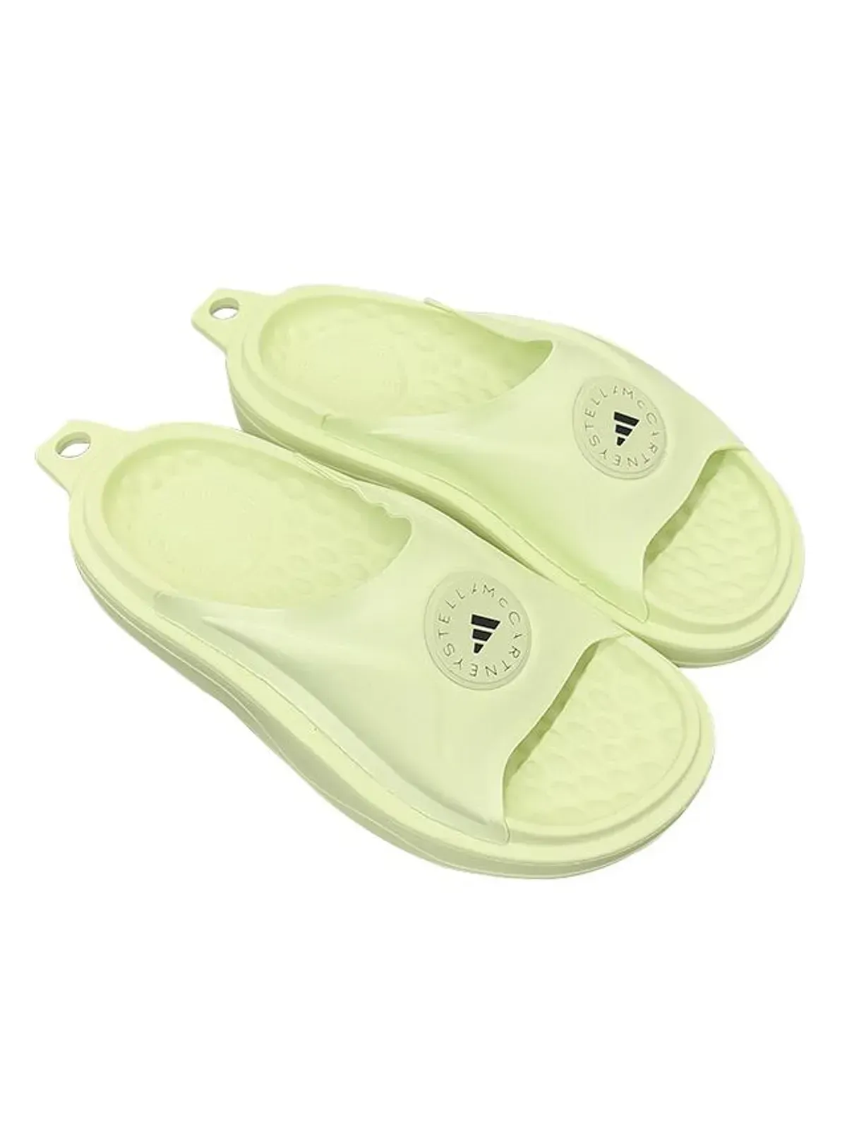 [논현 더팩토리](당일) 25SS 아디다스 X 스텔라 맥카트니 로고 슬리퍼 할로카본 (JI1217)