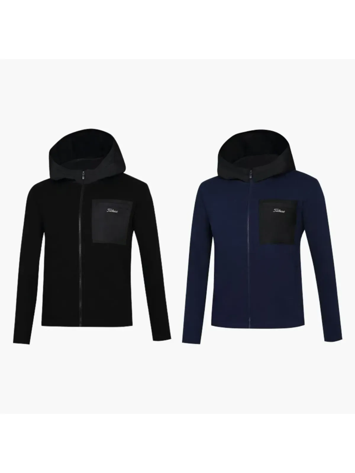 [국내배송] 쇼핑백 선물포장 타이틀리스트 골프 우븐 후드 자켓