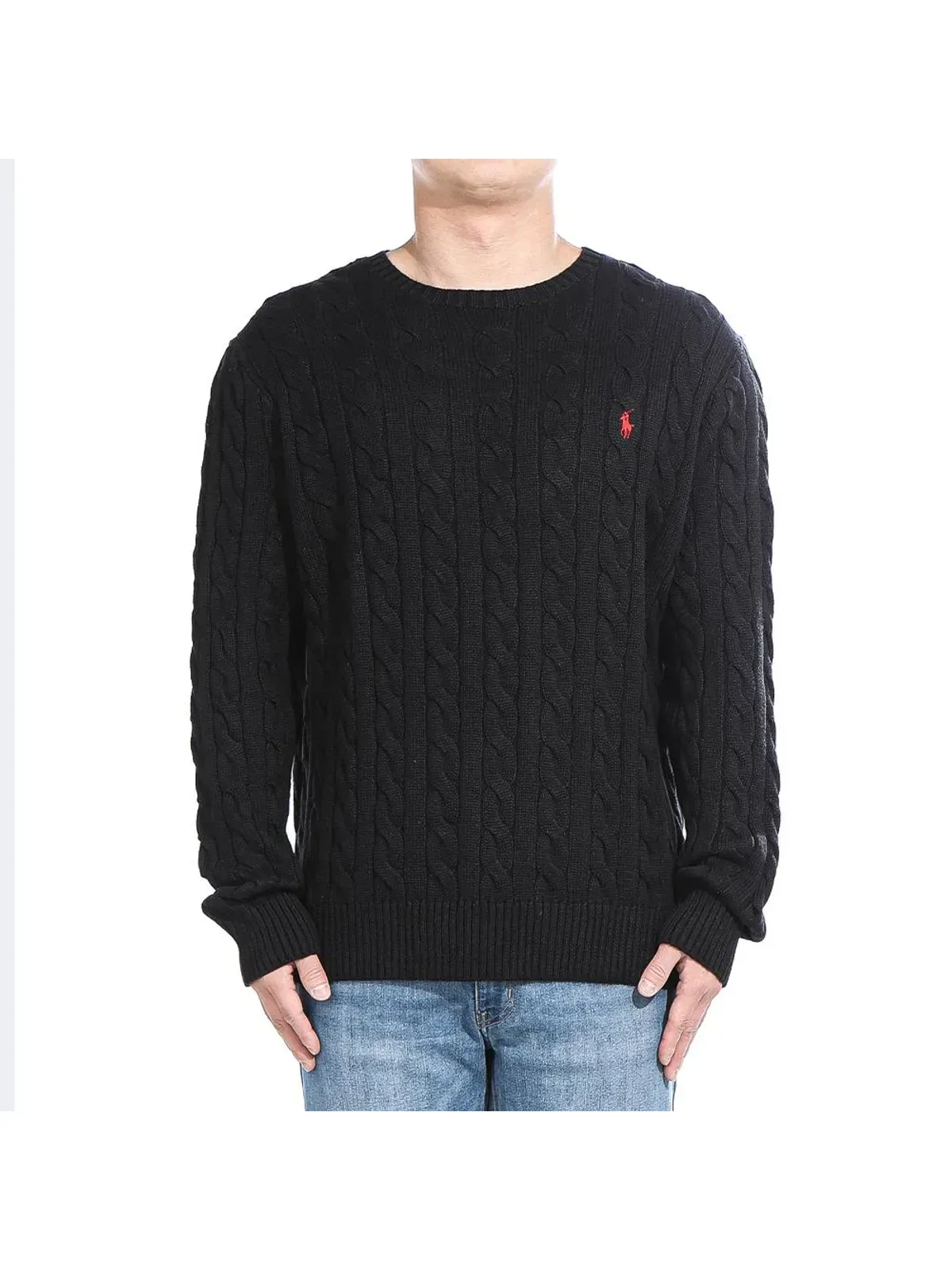 [폴로랄프로렌] 24FW (710775885 012) 남성 케이블 니트