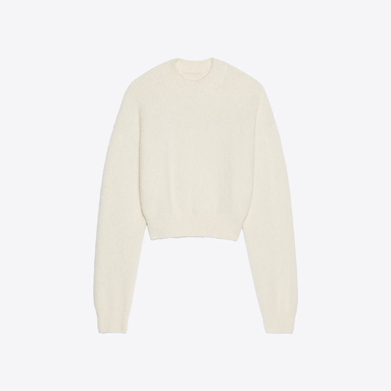 자크뮈스 여성 로고 클래식 니트 (라이트베이지) 241KN353 2329 130